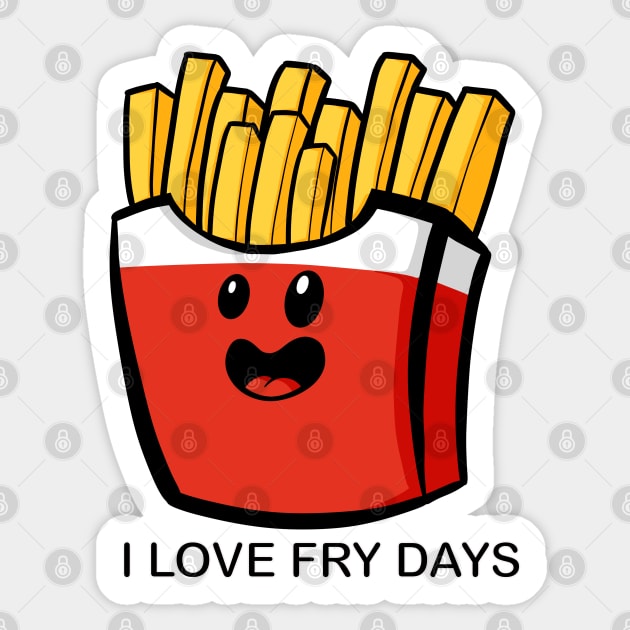 FryDays Sticker by Art by Nabes